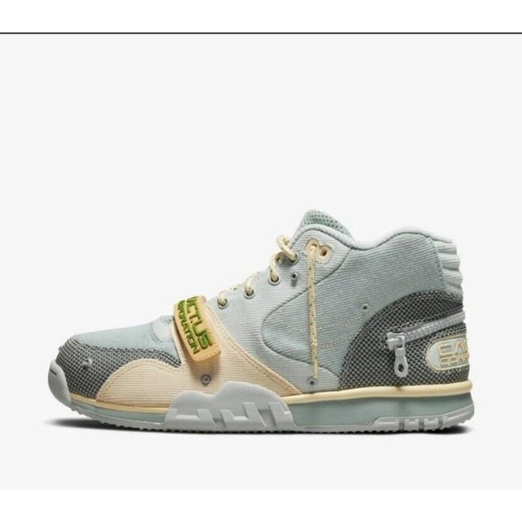 Nike Air Trainer 1 SP Travis Scott Cactus Jack DR7515-001 Gray Haze Men’s 9 DS - Picture 2 of 6